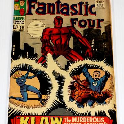 Fantastic Four #56 circa 1966 Silver Age Marvel Comics Nice Book #724-57