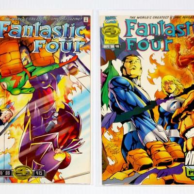 Fantastic Four #413 414 415 416 - Marvel Comics - Lot #724-55