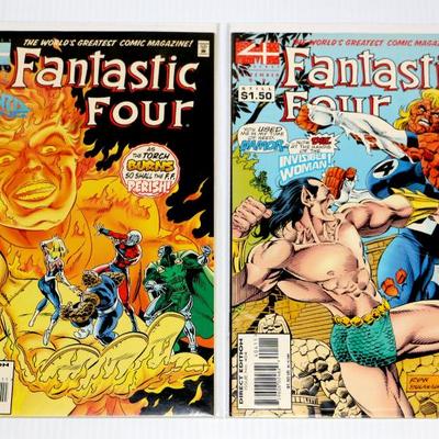Fantastic Four #401 404 408 409 - Marvel Comics - Lot #724-54