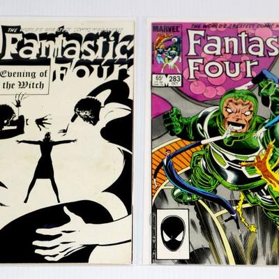 Fantastic Four # 266 273 276 283 298 Marvel Comics 1980's Lot #724-47