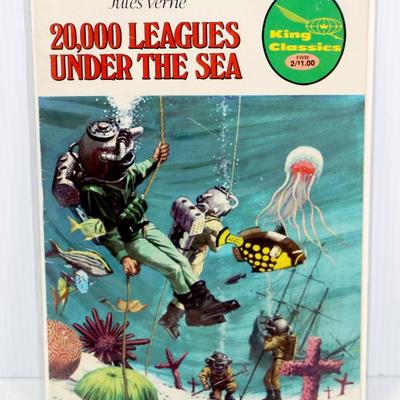 20,000 Leagues Under The Sea Jules Verne Graphic Novel Comics #724-42
