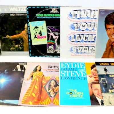 100 Vintage LP Vinyl Records Lot - Mixed Lot #724-73