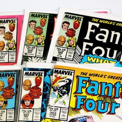 Fantastic Four Comic Books Set of 6 - Marvel Comics - Lot #724-48