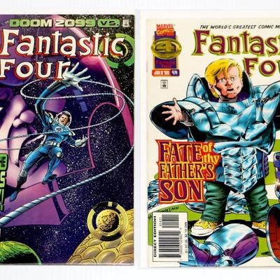 Fantastic Four #413 414 415 416 - Marvel Comics - Lot #724-55