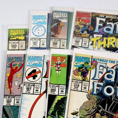 Fantastic Four Comic Books Set of 8 - Marvel Comics - Lot #724-52