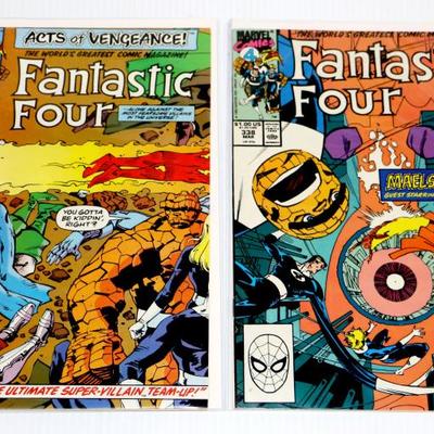 Fantastic Four Comic Books Set of 8 - Marvel Comics - Lot #724-49