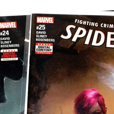 Amazing Spider-Man #24 #25 Marvel Comics Lot #724-28
