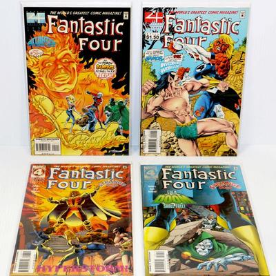 Fantastic Four #401 404 408 409 - Marvel Comics - Lot #724-54
