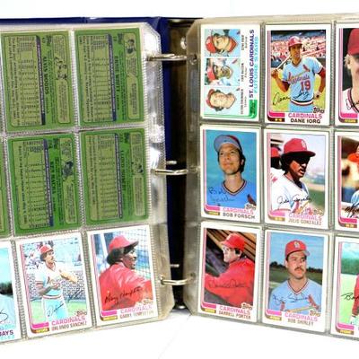 1982-84 Topps Baseball Cards Set in Binder - Lot #724-003
