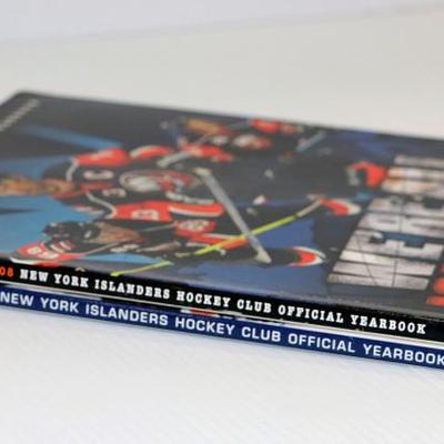 2007-2009 New York Islanders Official Yearbooks Set - Lot #724-10