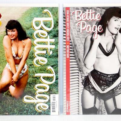 Bettie Page Comic Books Set - Dynamite Comics - Lot #724-37