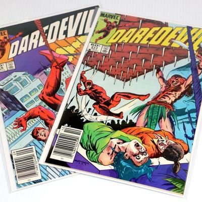 DAREDEVIL #210 #211 Marvel Comics circa 1984 Lot #724-31