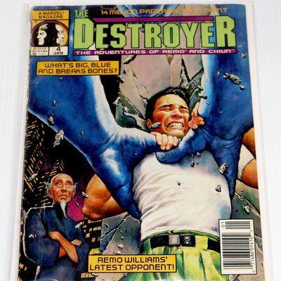 The Destroyer #3 #4 Marvel Magazine Set Marvel Comics Lot #724-43
