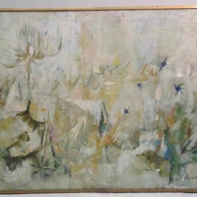 R. Galantino Floral Oil Painting 31 x 44