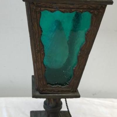 Vintage Gothic Brass Indoor / Outdoor Lamp