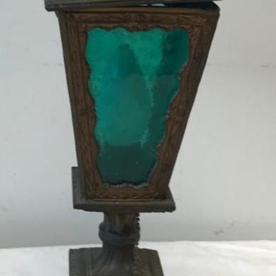 Vintage Gothic Brass Indoor / Outdoor Lamp