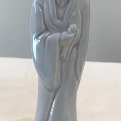 Chinese Male white Figurine with base
