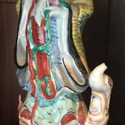Chinese God of Life Figurine with Base