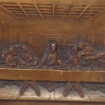 Jesus last supper plaque