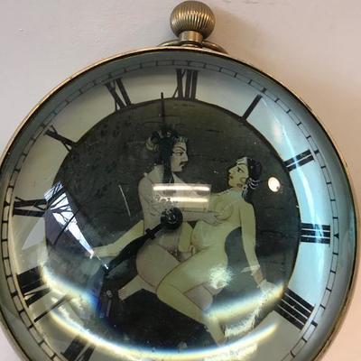 Vintage Large Bubble Karma Sultra Time Piece Clock
