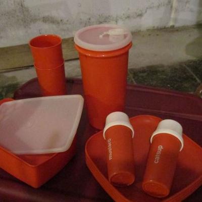 Misc Household Items with Tupperware