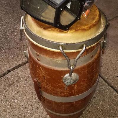 Large Drum and lighting fixture for outdoors #m16