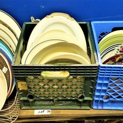 Lot 79: Bunch of Misc. Plates