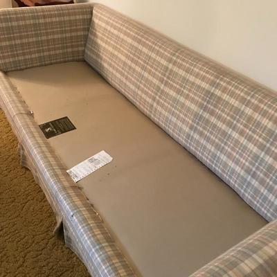 Lot 5 - Plaid Stanton Cooper Sofa