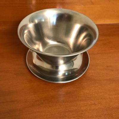 Lot 15 - Mid-Century Stainless Partyware