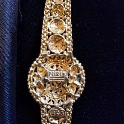 21k Gold Indian Bracelet Handmade in Iran No Reserve!