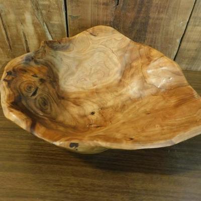 Root Wood Carved Bowl 11