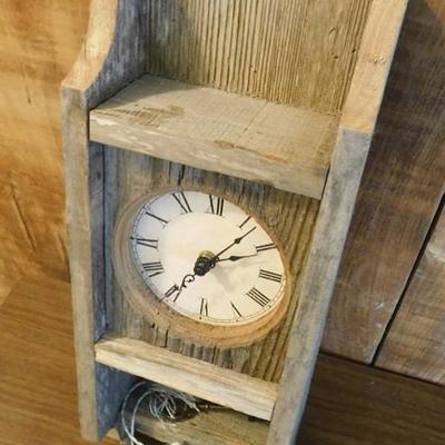 Handmade Rustic Clock 