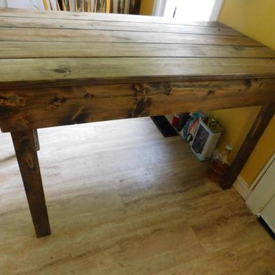 Solid Pine Farm Table 48