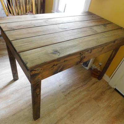 Solid Pine Farm Table 48