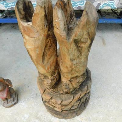 Chainsaw Carved Cowboy Boots 25