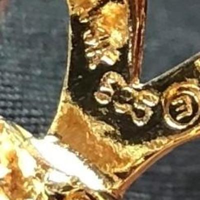 14K Gold Designer 6.5 Carat Amethyst Cabochon & Diamonds Earrings
