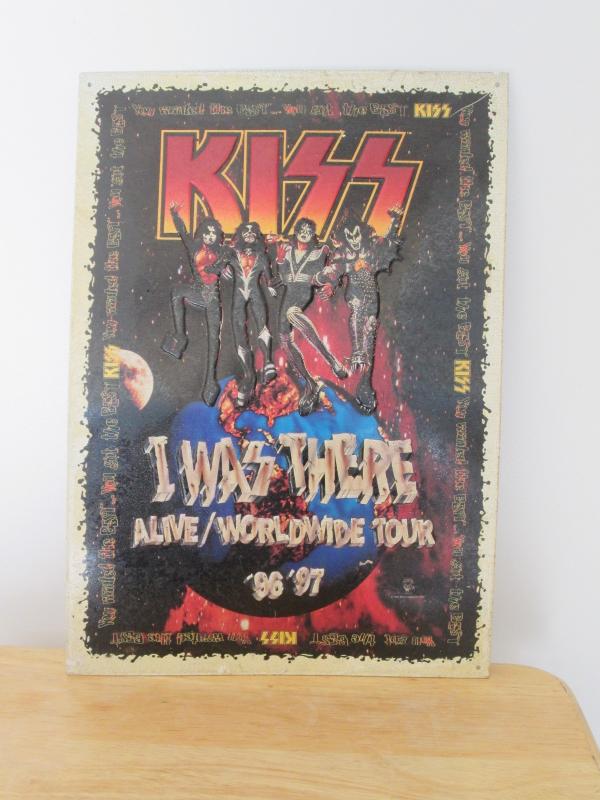 KISS Alive Worldwide Tour 96/97 Metal Sign