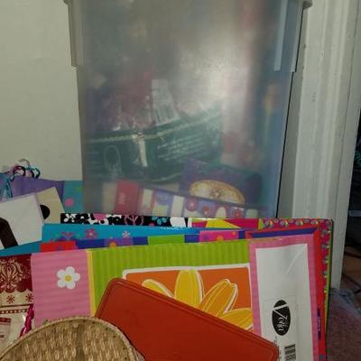 Wrapping Paper and Gift Bags