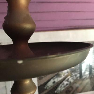 Brass candlesticks 