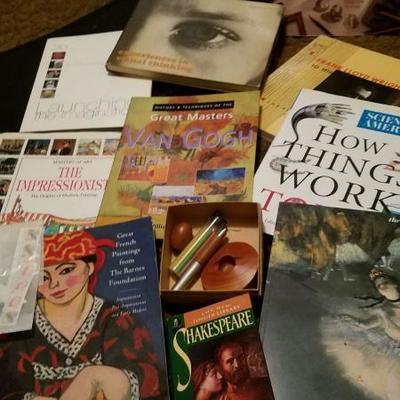 Art Collection with Art Books