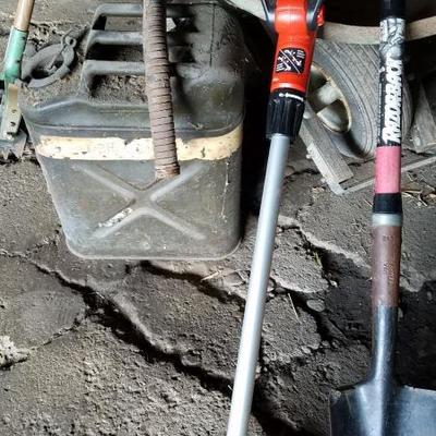 Wheelbarrow and Yard Items