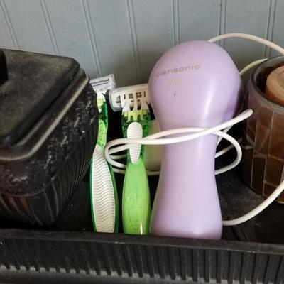 Clarisonic with Bathroom Accessories