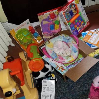 Girls Toys and Potty Seat 