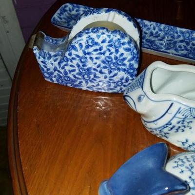 Collectibles Pottery and Glass Set