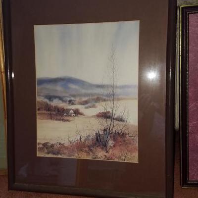 Houseplants and Artwork