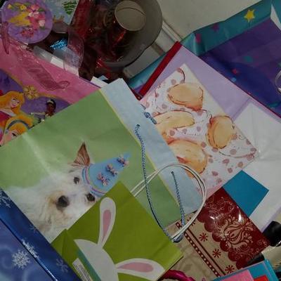 Wrapping Paper and Gift Bags