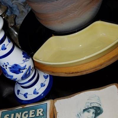 Candles and Holders with Extras