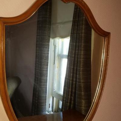 Gorgeous Vintage Dresser and Mirror