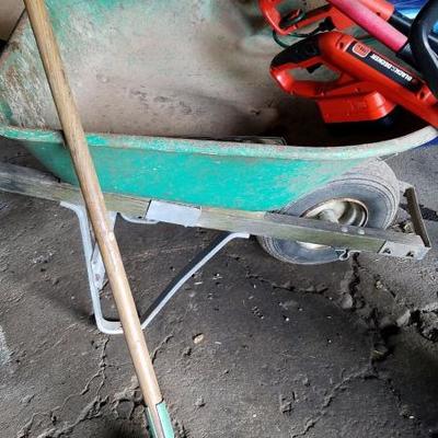 Wheelbarrow and Yard Items