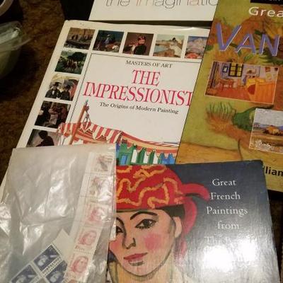 Art Collection with Art Books